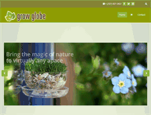 Tablet Screenshot of grow-globe.com
